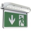 Ansell Lighting AHARLED L AU  Double Sided Arrow Up Legend for Harrier LED Exit Sign Online Sale