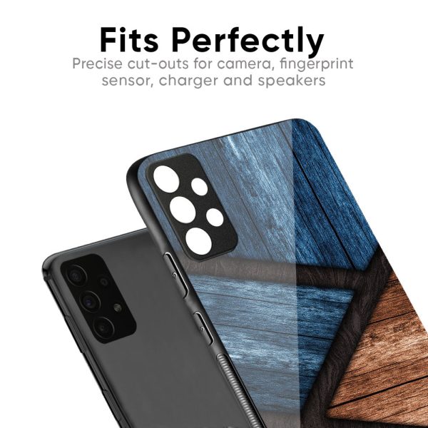 Wooden Tiles Glass Case for Oppo Reno7 5G Discount