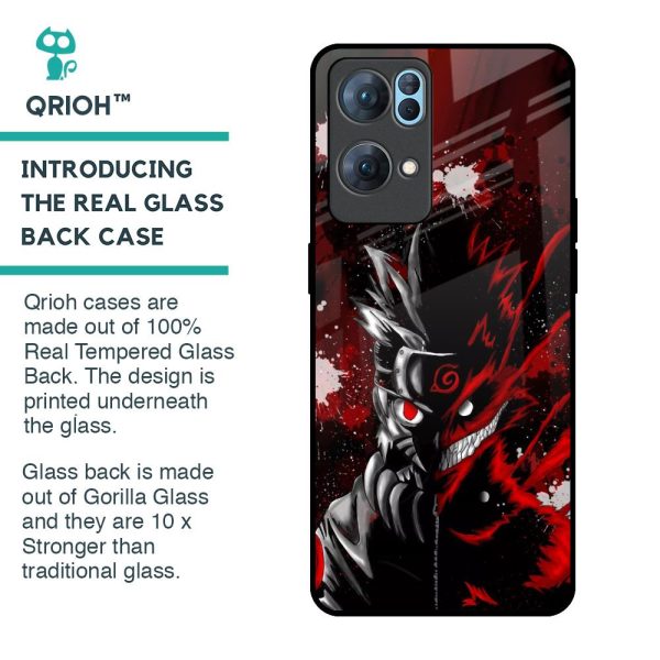 Dark Character Glass Case for Oppo Reno7 Pro 5G For Sale