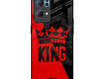 I Am A King Glass Case for Oppo Reno7 Pro 5G Fashion