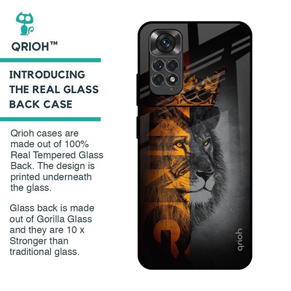 King Of Forest Glass Case for Redmi Note 11S on Sale