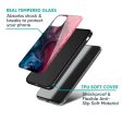 Blue & Red Smoke Glass Case for Redmi Note 10S Online