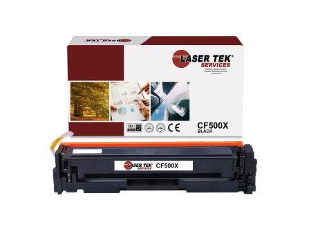 HP 202X CF500X Black High Yield Compatible Toner Cartridge | Laser Tek Services Online Hot Sale