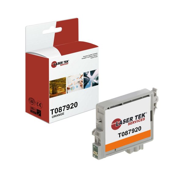 Epson T0879 T087920 Orange Remanufactured Ink Cartridge For Discount