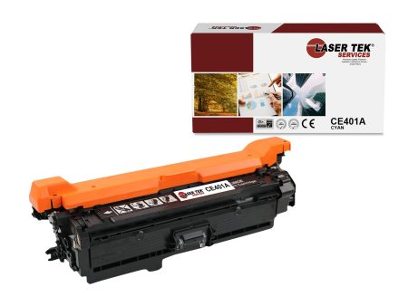 HP 507A CE401A Cyan Compatible Toner Cartridge | Laser Tek Services on Sale