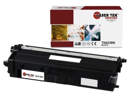 Brother TN-433 TN433K Black Compatible Toner Cartridge | Laser Tek Services Online