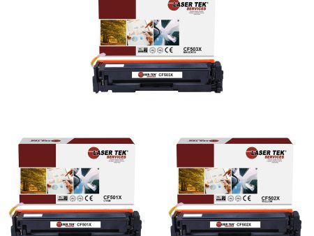 3 Pack HP 202X Compatible High Yield Toner Cartridge | Laser Tek Services Online Sale