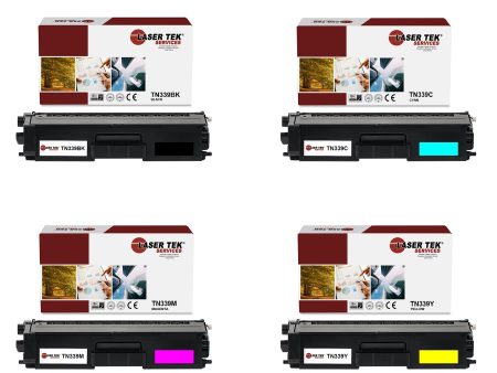 4 Pack Brother TN339 Extra HY Compatible Toner Cartridge | Laser Tek Services Fashion