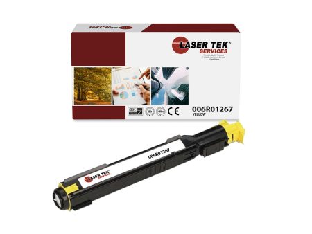 1 Pack Yellow Compatible Xerox 006R01267 High Yield Replacement Toner Cartridge for the Xerox WorkCentre 7132, 7232, 7242 Fashion