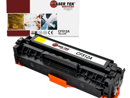 HP 204A CF512A Yellow Compatible Toner Cartridge | Laser Tek Services Online now