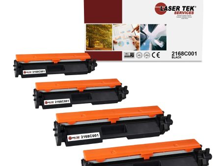 4 Pack Canon CRG-051 Black Compatible Toner Cartridge | Laser Tek Services Discount