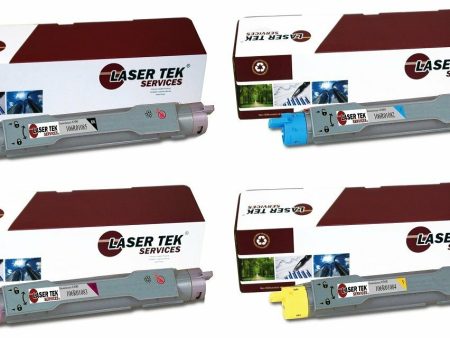 4 Pack Compatible Xerox Phaser 6300 Toner Cartridge Replacements for the Xerox 106R01085, 106R01082, 106R01083, 106R01084 (Black, Cyan, Magenta, Yellow) Online Sale