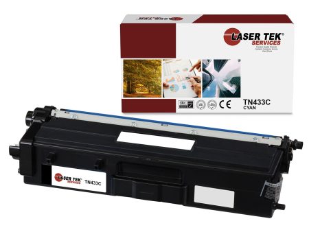 Brother TN-433 TN433C Cyan Compatible Toner Cartridge | Laser Tek Services For Discount